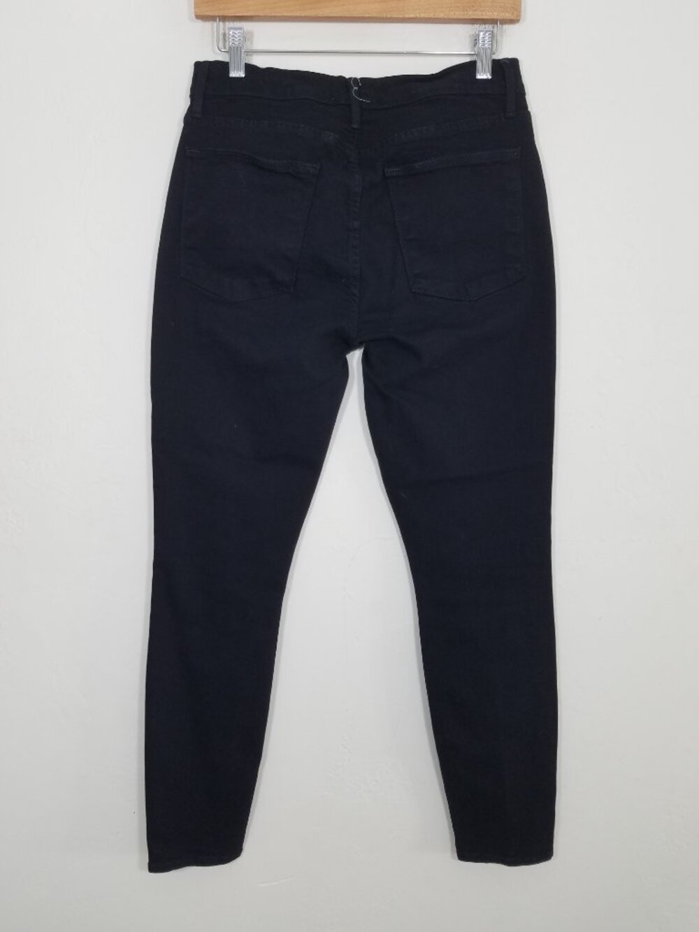 Frame Denim Le High Skinny Stretch Jeans Black Size 30 - Picture 4 of 7